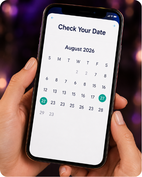 Calendar registration